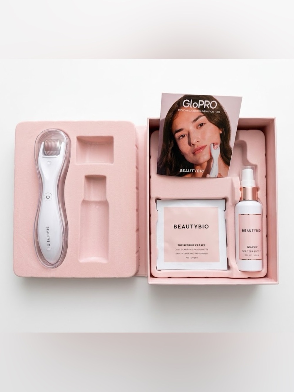 New BeautyBio GloPro Microneedling Skincare Tool